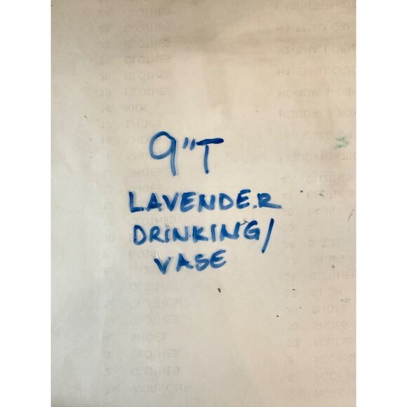 Vtg. Hand-Blown Unique Swirl Design Glass Union Station Type Retro Glass - Picture 9 of 9